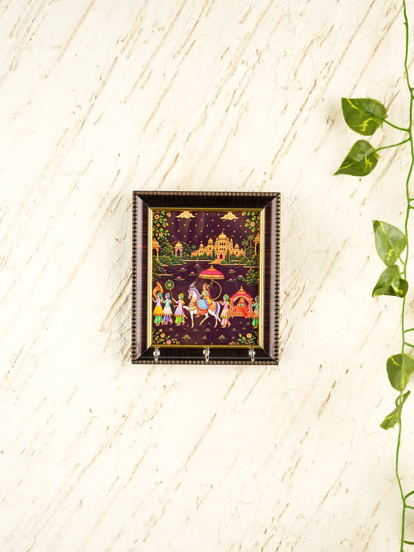 Dholi Printed Key Hanger - WBG2159
