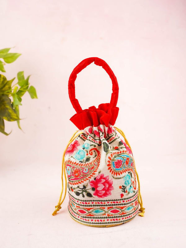 Designer Potli Bag - 8x6 inch - WBG2160