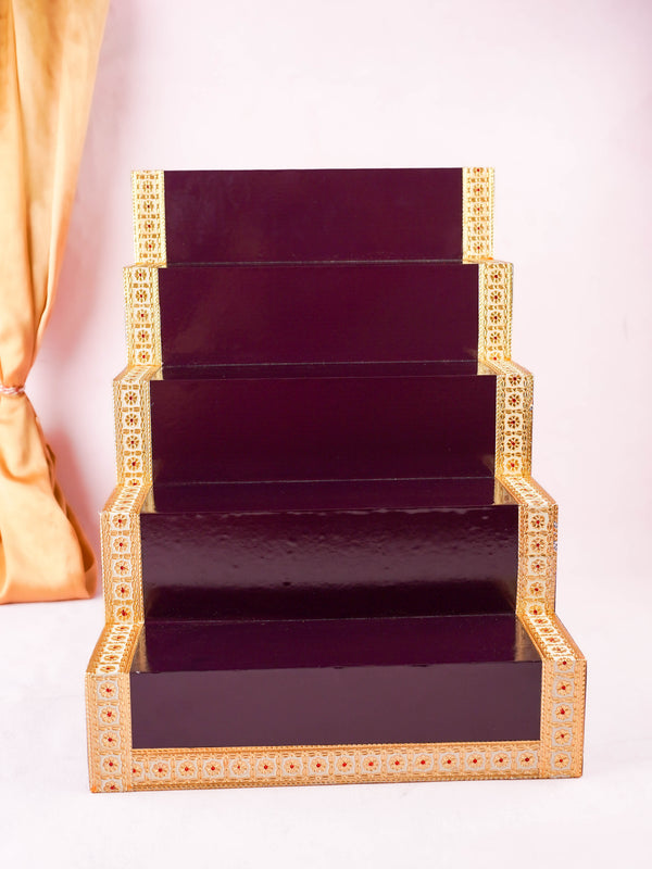 5 Step Golu Padi - Purple - WL5932-2