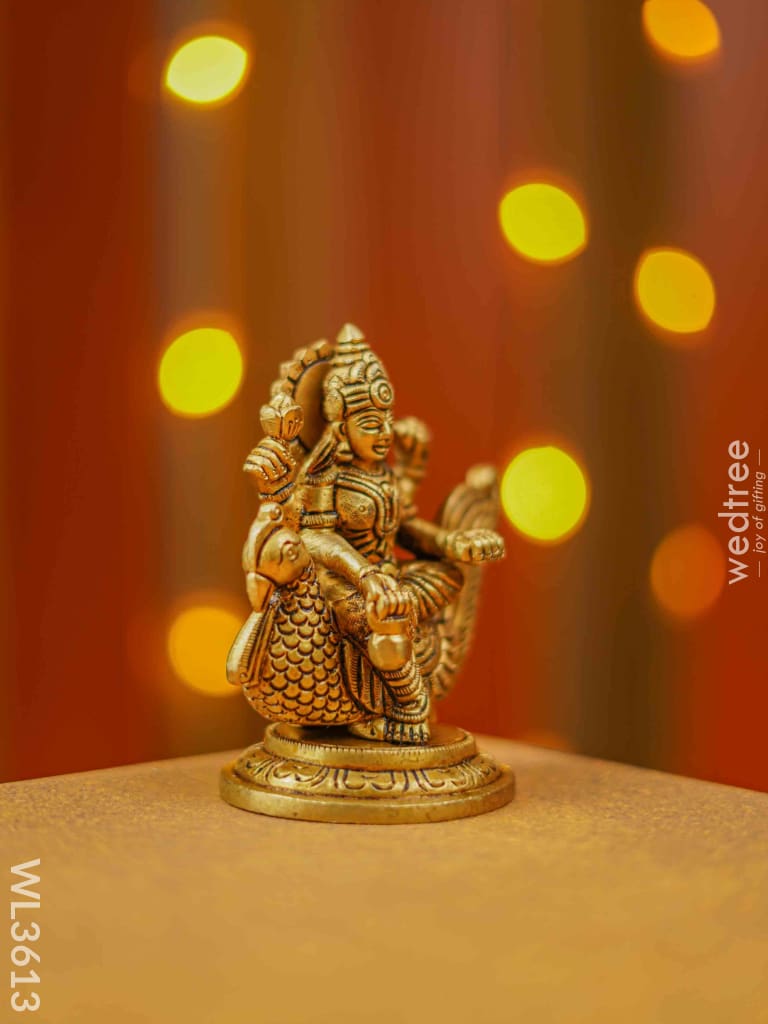 Brass Swan Gayatri Idol - Wl3613 Figurines