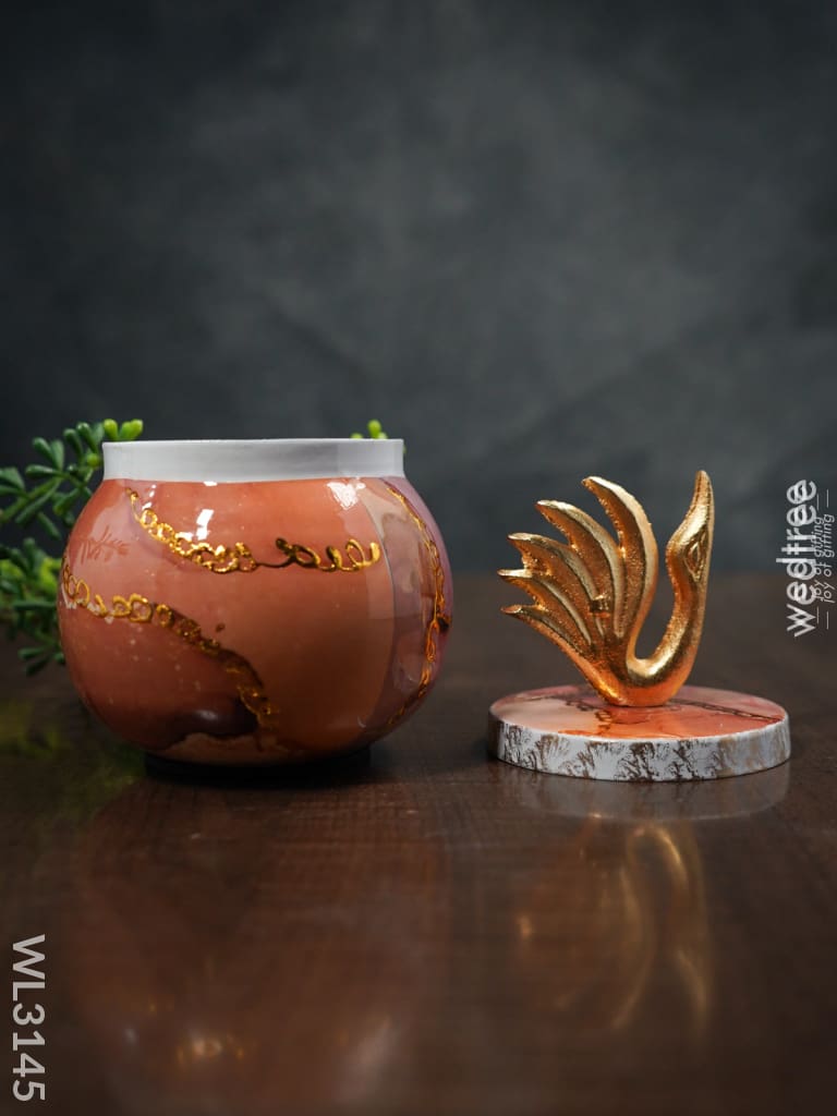 Designer Swan Jar - Wl3145 Dining Essentials