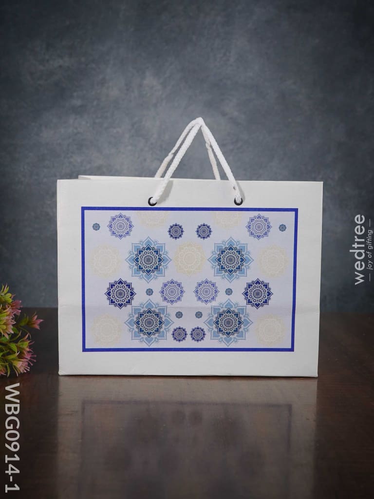 Multi Designed Paper Bags - Mandala Print Wbg0914-1