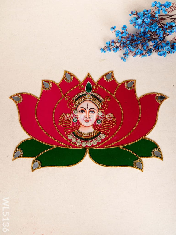 Rangoli - Lotus with Amman Face - WL5136 Divine Gifts
