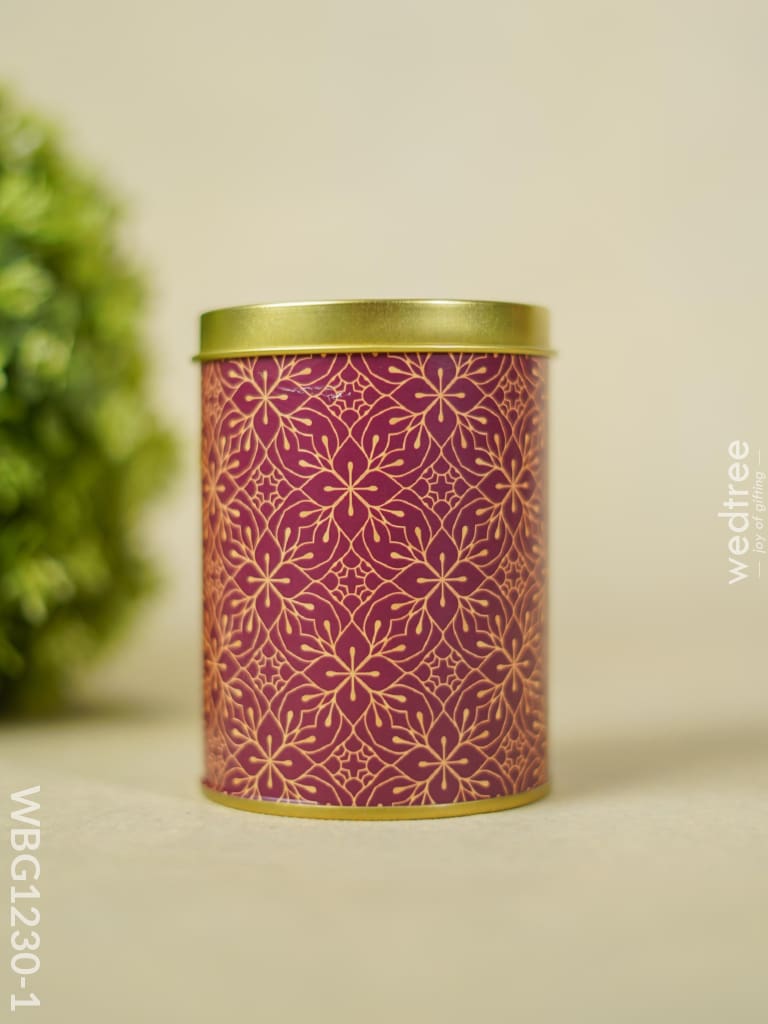 Storage Tin Container - Floral Design Wbg1230-1 Dining Essentials