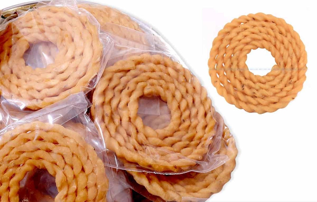 50 Kai Murukku - 5 rounds as Thamboolam snacks for House Warming