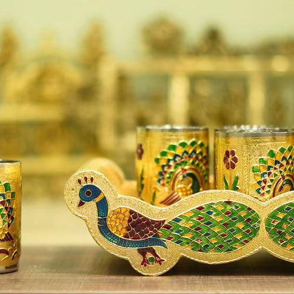 Collection image for: Meenakari Trays & Plates