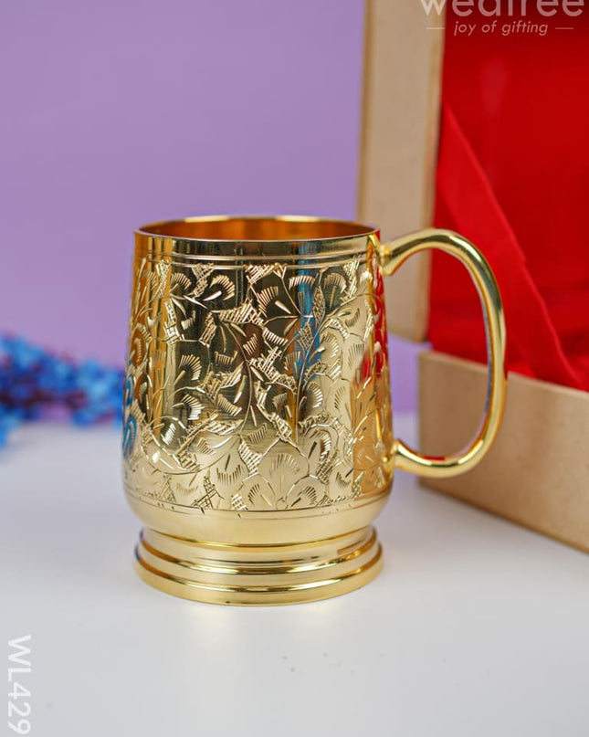 24Kt Gold Beer Mug - Wl4297 Plated