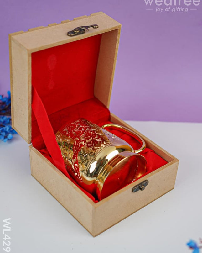 24Kt Gold Beer Mug - Wl4297 Plated