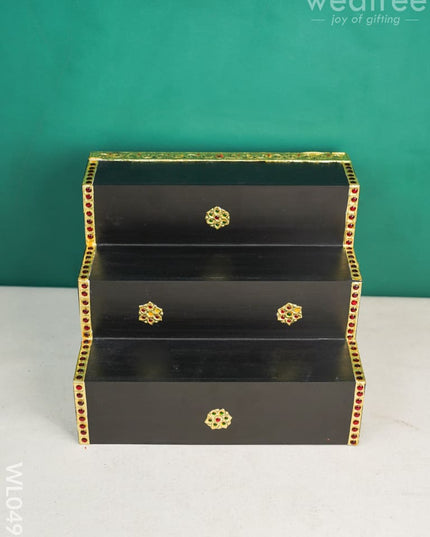 3-Step Tanjore Golu Padi - Wl0492 / Diya