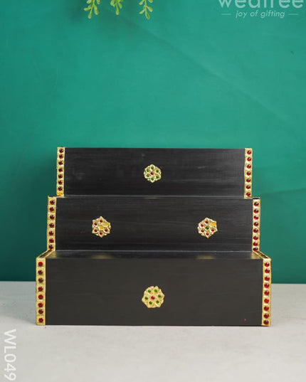 3-Step Tanjore Golu Padi - Wl0492 / Diya