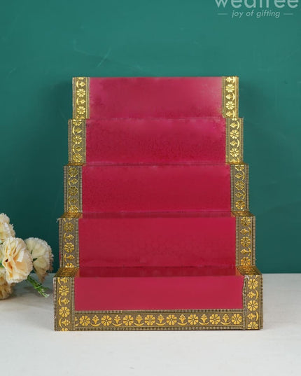 5 Step Golu Padi Brown Colour - Wl4311 / Diya