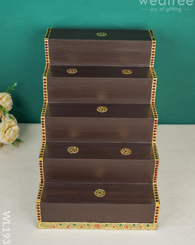 5-Step Tanjore Golu Padi - Wl1937 / Diya