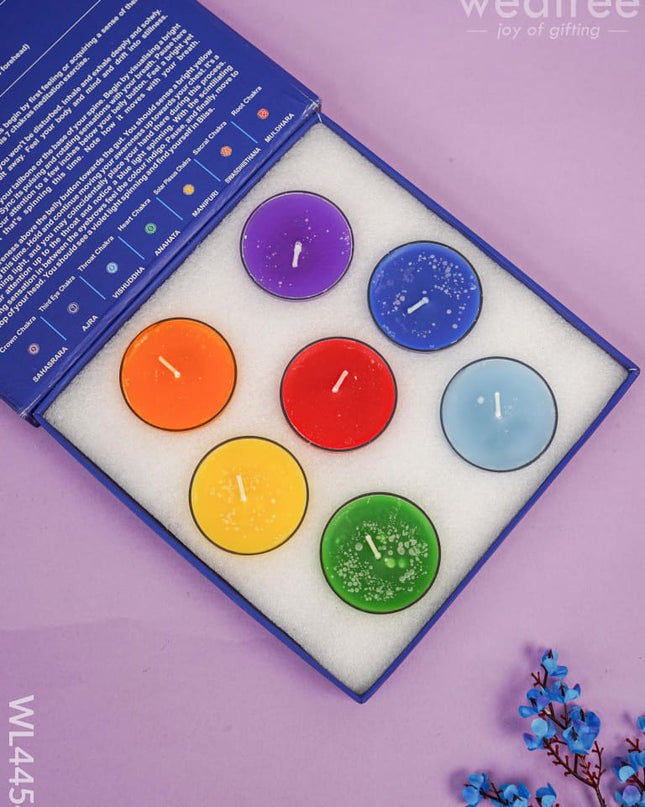 7 Chakra Scented Candle - Wl4454 Aromatics