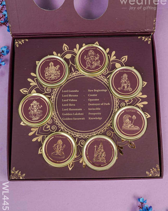 7 Gods Candle Set - Wl4455 Aromatics