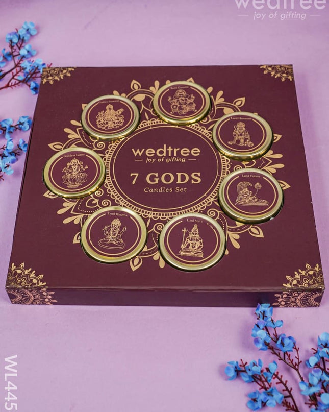 7 Gods Candle Set - Wl4455 Aromatics