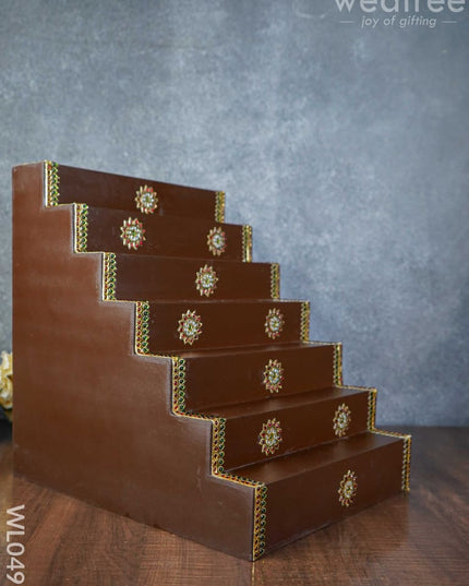 7 Step Golu Stand - Wl0491 Wooden Decor
