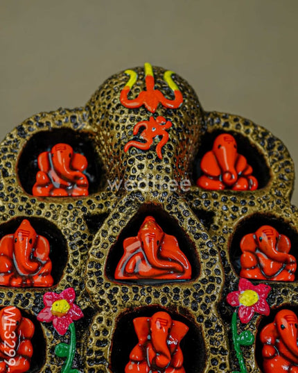9 In 1 Navganesha Showpiece - Wl3299 3 Showpieces