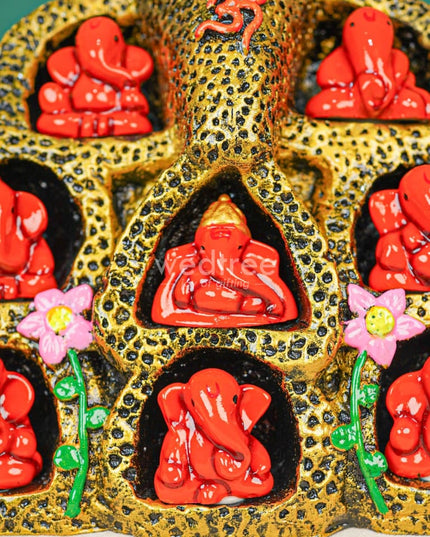 9 In 1 Navganesha Showpiece - Wl3299 Showpieces