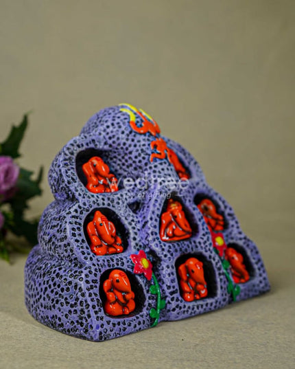 9 In 1 Ganesha Wall Hanging - Wl3299 Showpieces