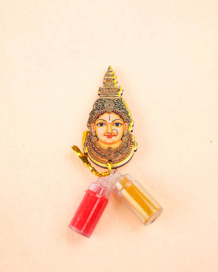 Combo: Non Woven Bag with Amman Face Haldi Kumkum - WGC0124