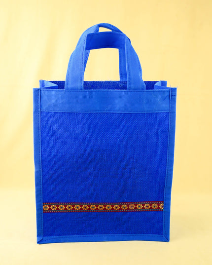 Combo: Non Woven Bag with Plate & Blouse Bit Manjal Kumkum - WGC0146