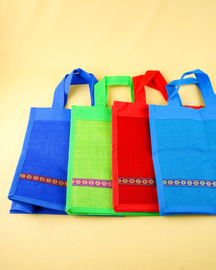 Combo: Non Woven Bag with Plate & Blouse Bit Manjal Kumkum - WGC0146
