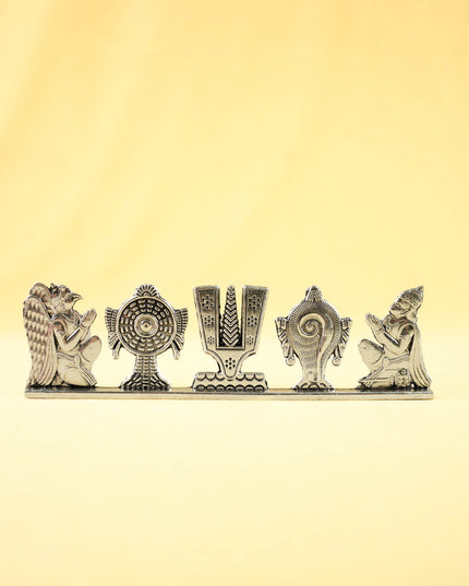 Combo: String Bag with Shank Chakra Namam Stand & Bangle Manjal Kumkum- WGC0144