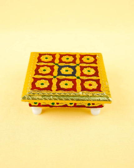 Combo: Jute Bag with Manai & Bangal Manjal Kumkum - WGC0145