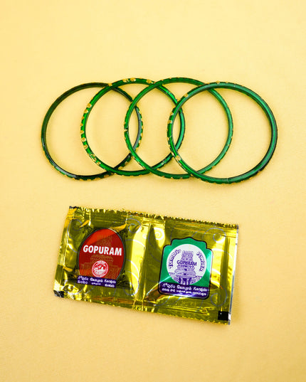Combo: Jute Bag with Manai & Bangal Manjal Kumkum - WGC0145