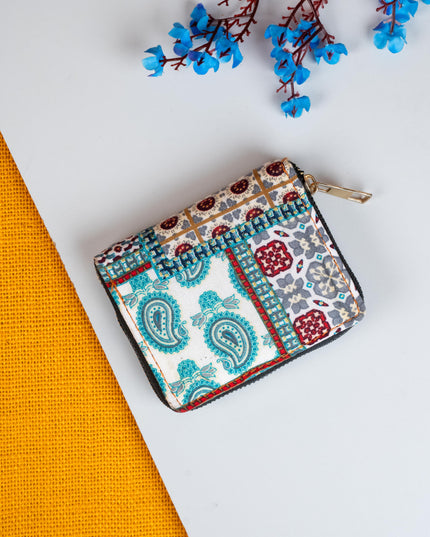 Printed Fabric Wallet - WBG1622-1