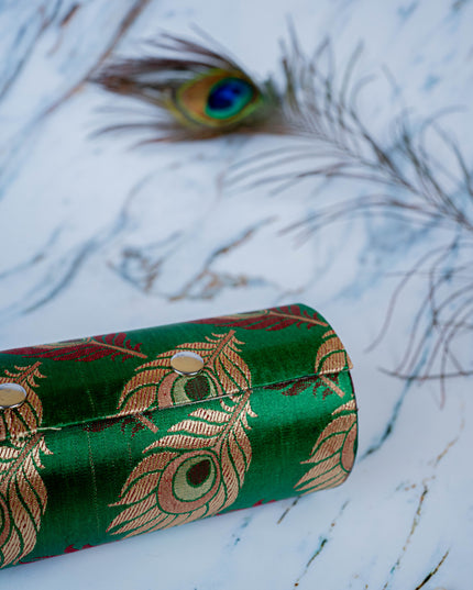 Bangle Holder Peacock Feather Design Medium - W3261