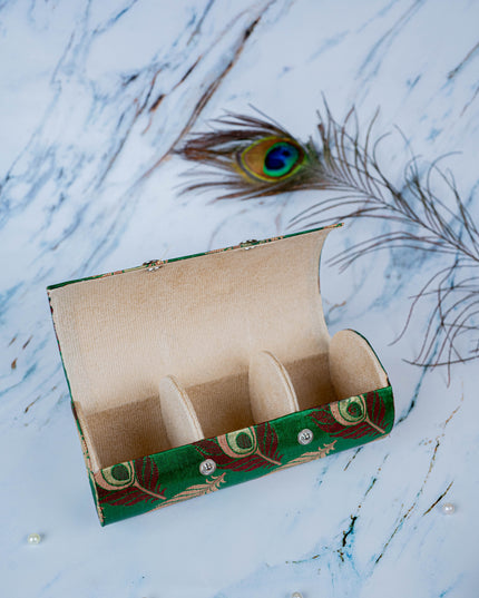 Bangle Holder Peacock Feather Design Medium - W3261