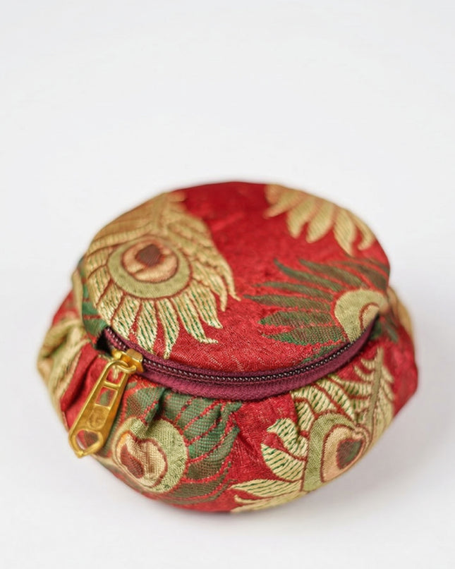 Bangle Box Peacock Feather Design - W3441