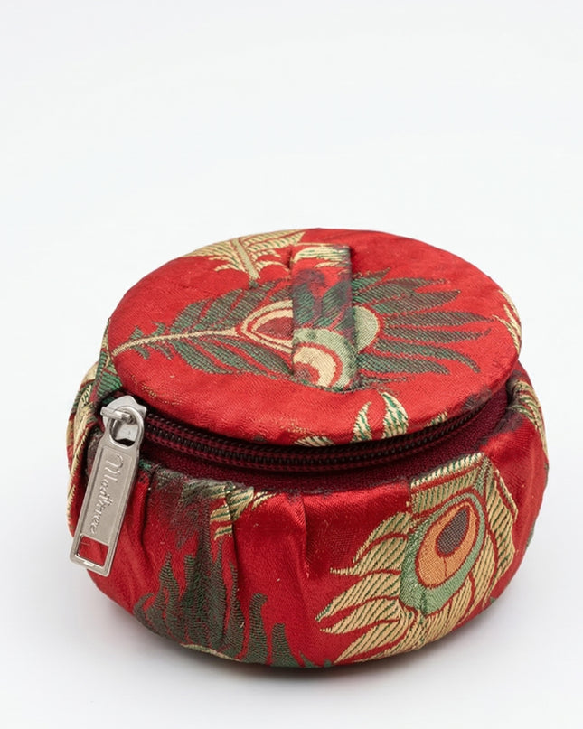 Bangle Box Peacock Feather Design - W3441