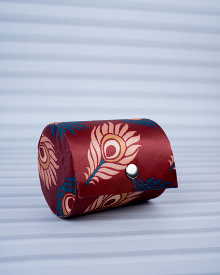 Bangle Holder with Peacock Feather Design - W3588