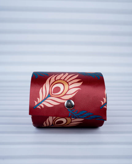Bangle Holder with Peacock Feather Design - W3588