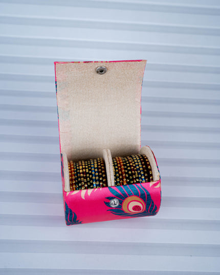 Bangle Holder with Peacock Feather Design - W3588