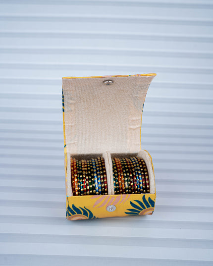 Bangle Holder with Peacock Feather Design - W3588