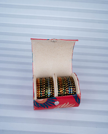 Bangle Holder with Peacock Feather Design - W3588