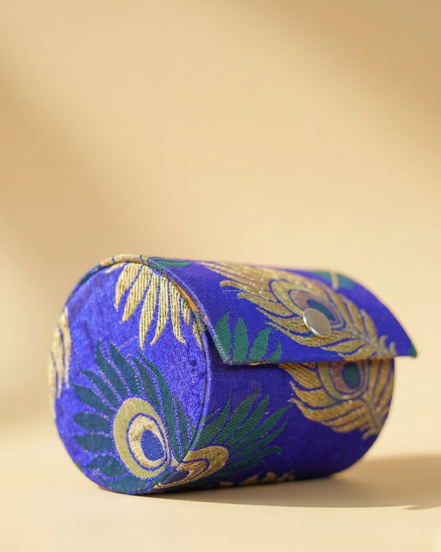 Bangle Holder with Peacock Feather Design - W3588