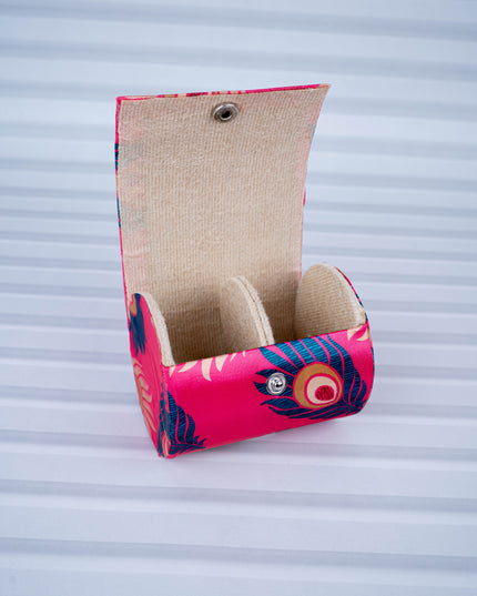Bangle Holder with Peacock Feather Design - W3588