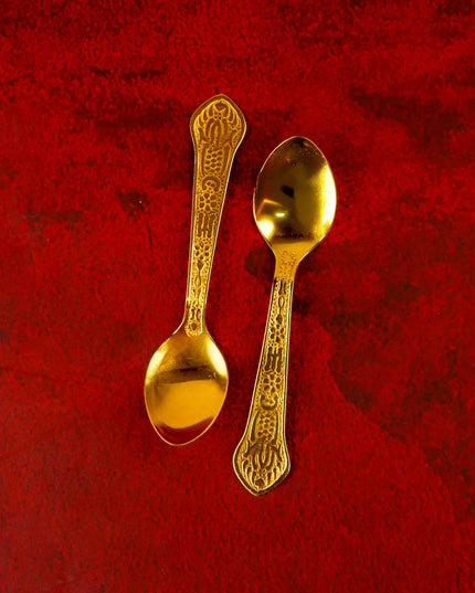 Silver & Gold Plated Bowl Set of 2 with Plate - w3712