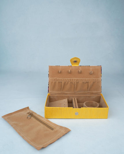 Kalamkari Rectangle Jewel Box - W3787