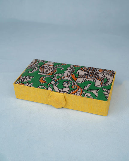 Kalamkari Rectangle Jewel Box - W3787