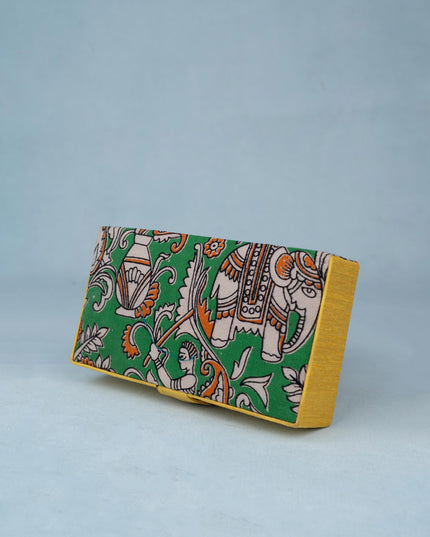 Kalamkari Rectangle Jewel Box - W3787