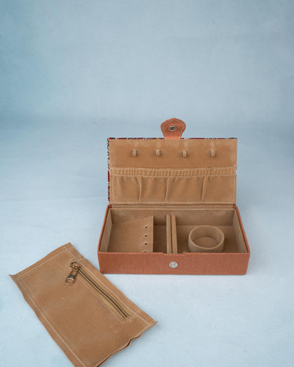 Kalamkari Rectangle Jewel Box - W3787