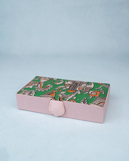 Kalamkari Rectangle Jewel Box - W3787