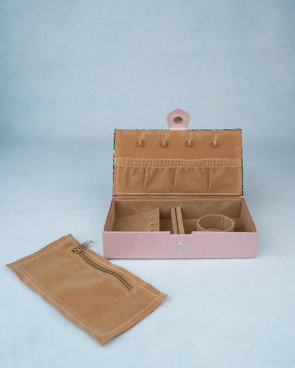 Kalamkari Rectangle Jewel Box - W3787