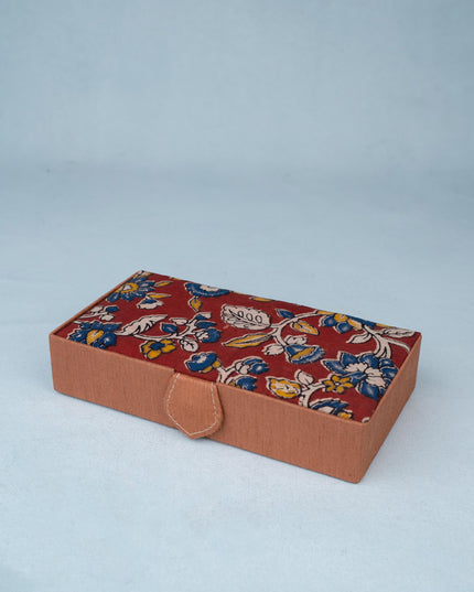 Kalamkari Rectangle Jewel Box - W3787