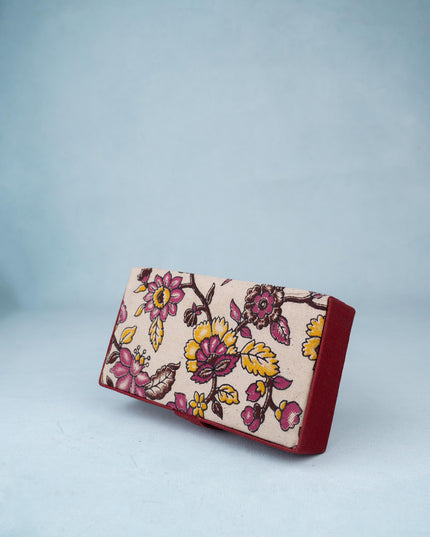 Kalamkari Rectangle Jewel Box - W3787